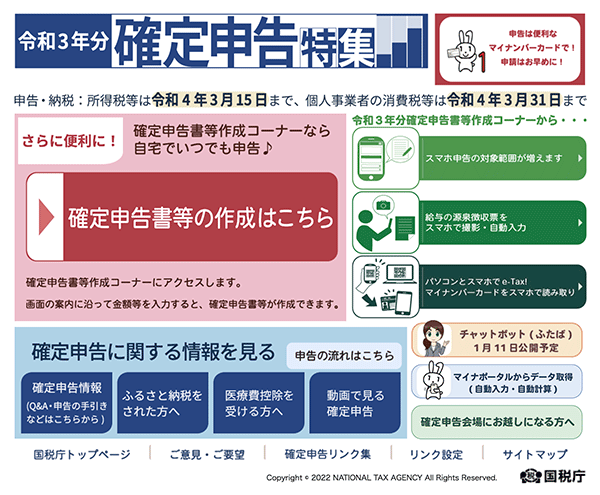 e-Taxをご利用になる前の事前準備 e-Taxをご利用になる前の事前準備