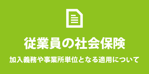 個人事業における従業員の社会保険について 個人事業における従業員の社会保険